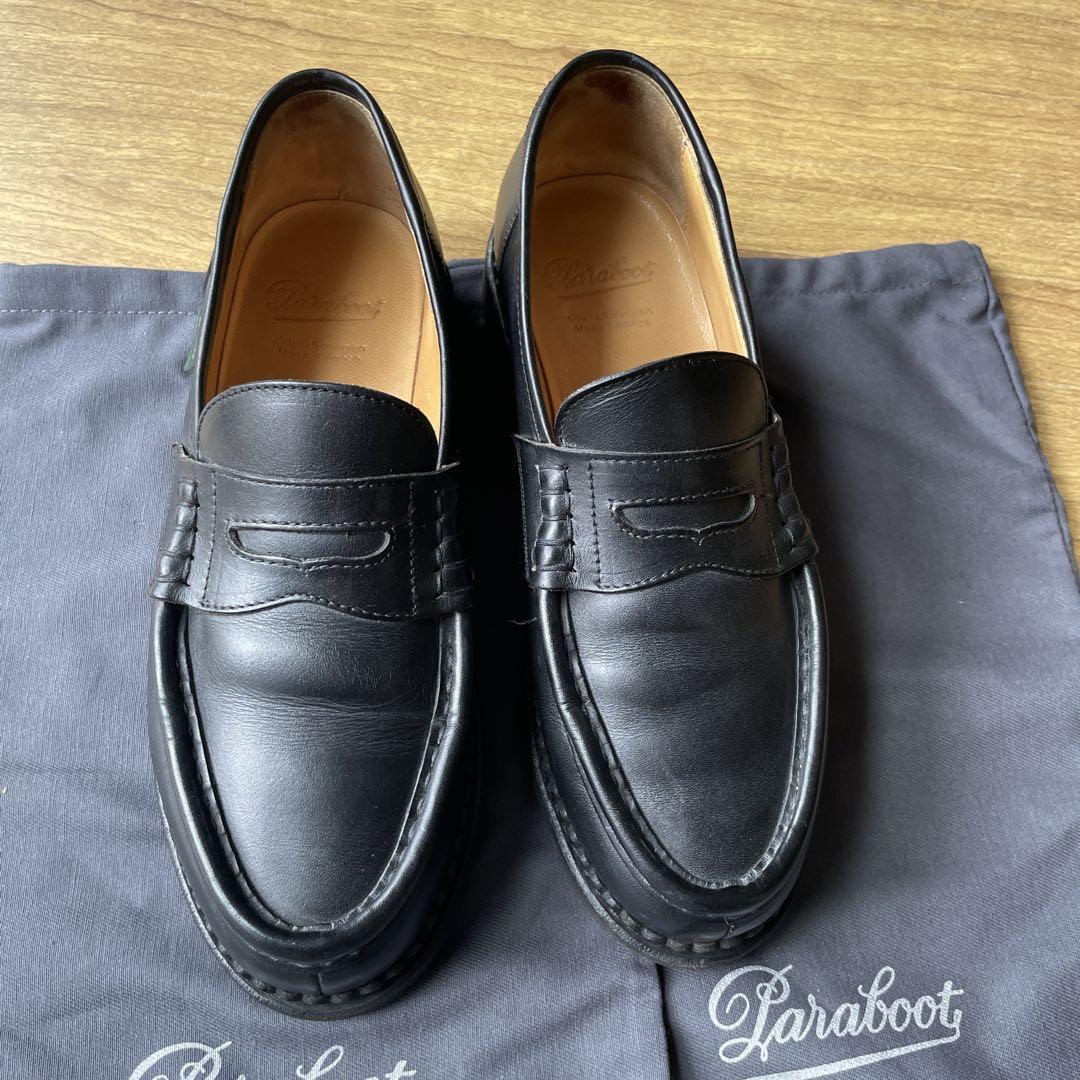Paraboot ランス uk6 NOIR （Paraboot(パラブーツ) / ローファー