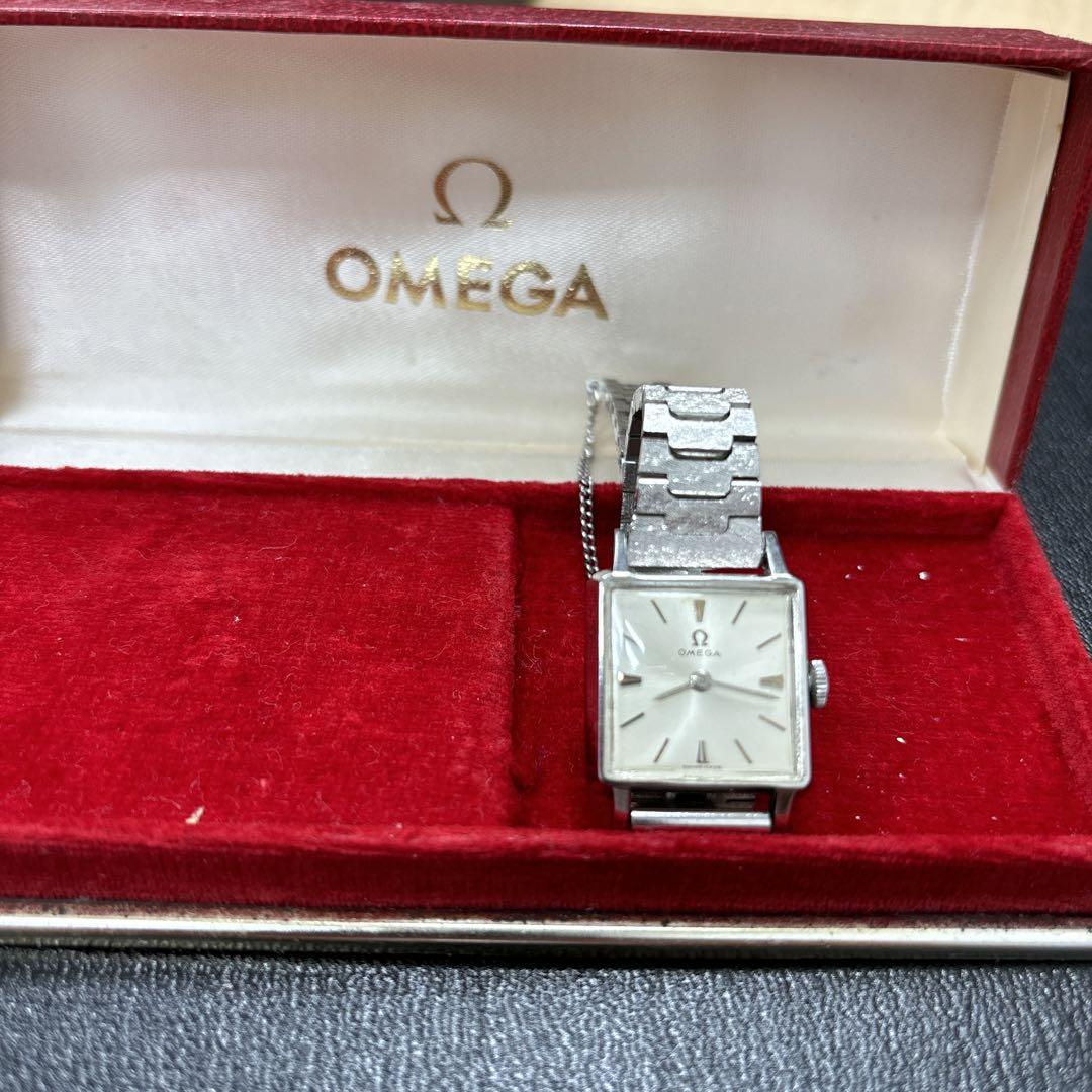OMEGA - 【OH済】OMEGA オメガ スクエア 手巻き アンティーク