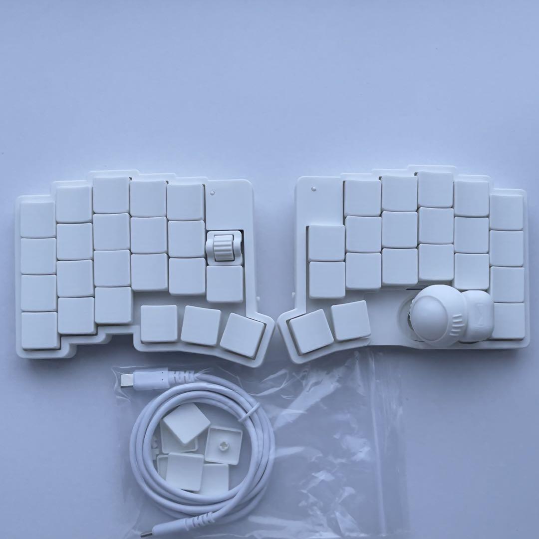 TKC roBa ロープロ版 組立済み完成品 keyball無線 roBa ロープロファイル版 組立済完成品 オーダーページ 無線化
