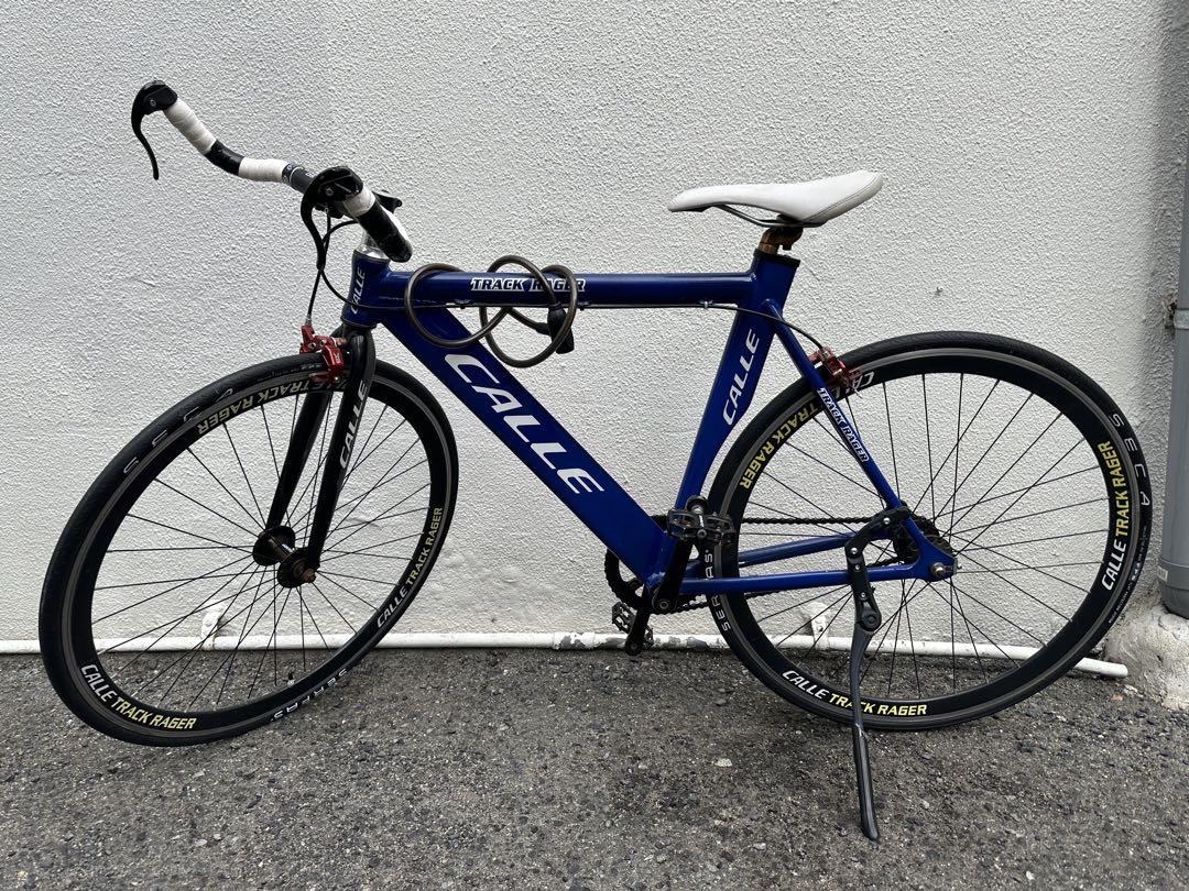 CALLE ロードバイク 青 CALLE ロードバイク 青（体験談 】CALLE自転車が届いて