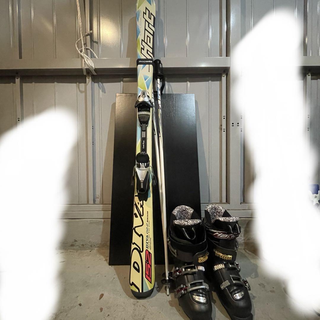 スキーセット 159cm Hart DIVA D2.2 ロッカー 高級感 スキーセット 159cm Hart DIVA D2.2 ロッカー - メルカリ