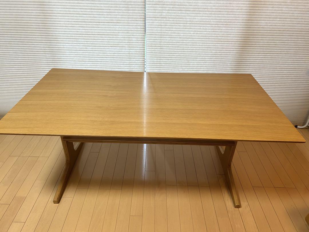 無印ダイニングテーブル150㎝×80㎝×高さ60㎝ 無印ダイニングテーブル150㎝×80㎝×高さ60㎝ （無印 リビング