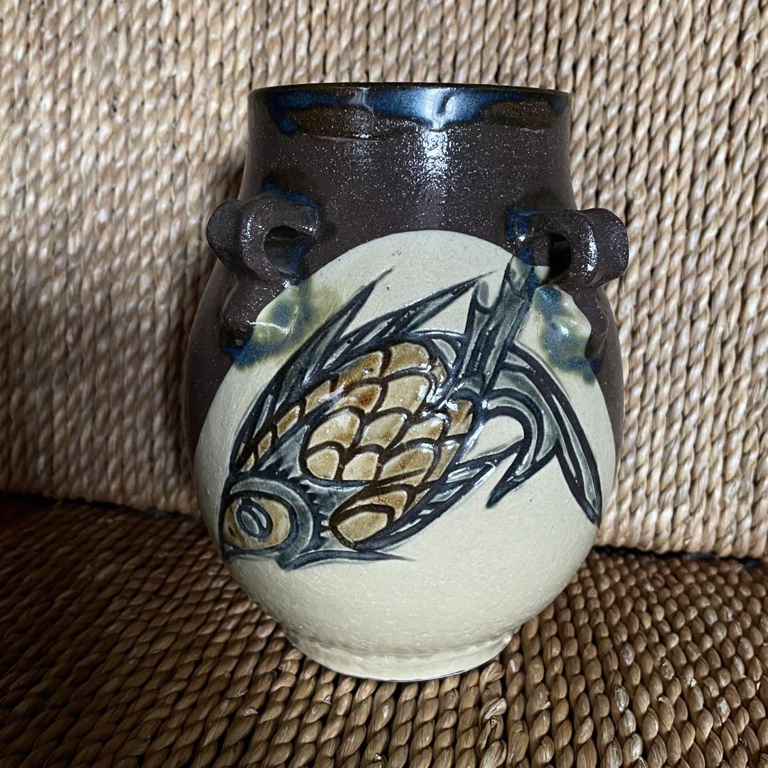 壺屋焼 宮城須美子 作 沖縄やちむん 魚紋 湯呑み 他 - メルカリ