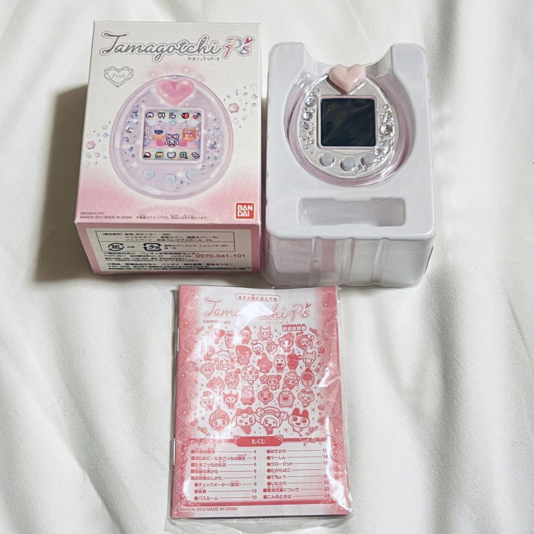 たまごっちピース クラシックピンク 写真内付属品付き たまごっちピース クラシックピンク 写真内付属品付き