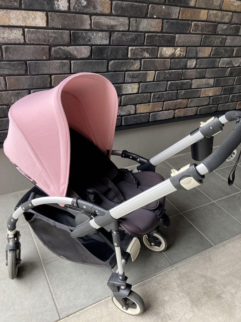 美品 バガブー ビー3 Bugaboo Bee3 イエロー レインカバーつき
