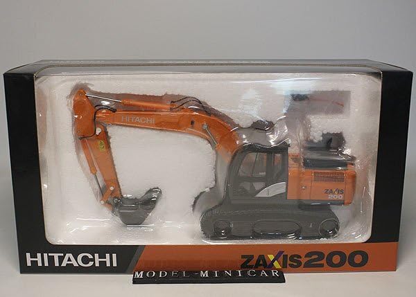 HITACHI 1/50 日立建機 ZAXIS200 ショベル 重機 油圧ショベル