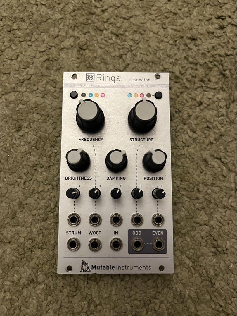 希少 Mutable instruments Rings / モジュラーシンセ 今月のモジュラー・シンセ：MUTABLE INSTRUMENTS Rings 〜第2回
