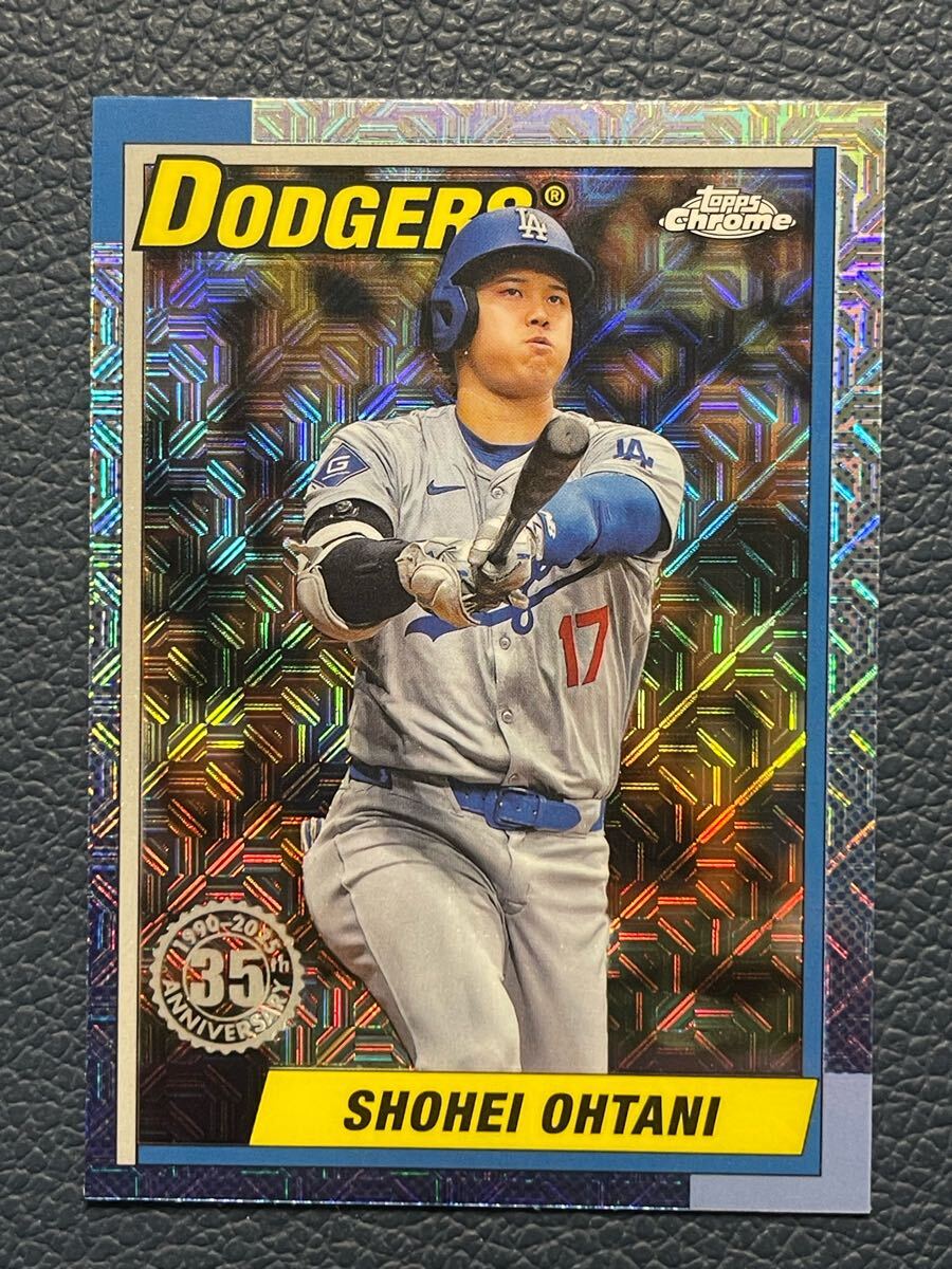 大谷翔平 2025 Topps Series 1 - 1990 Topps Chrome Silver Pack