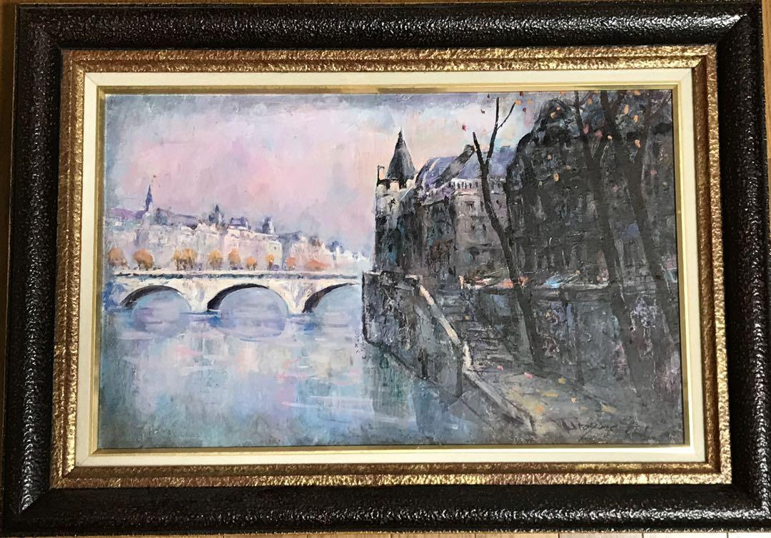 美術館収蔵画家 ダ・ヴィンチ画法の継承者 近付い : 浦上正則