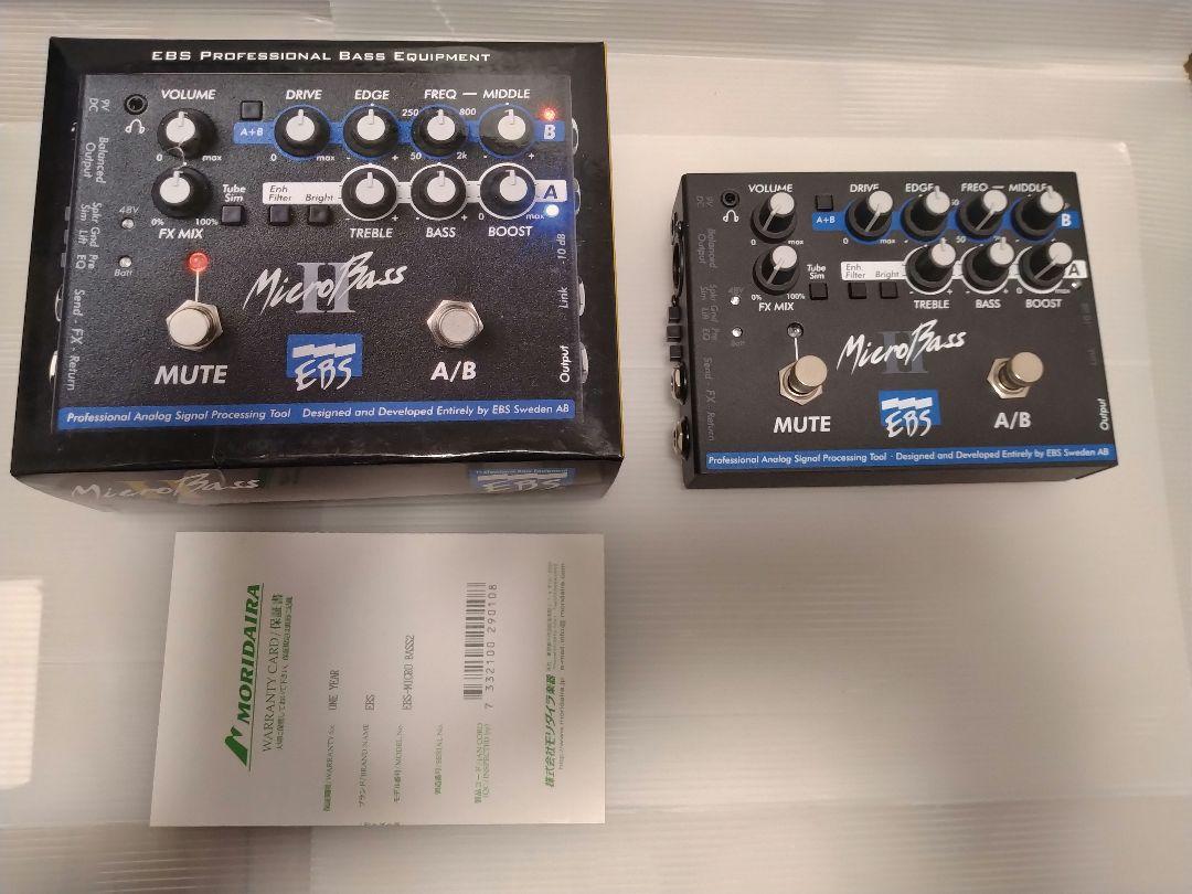 ジャンク EBS MicroBass Ⅱ（旧モデルになった今こそ買い時やー