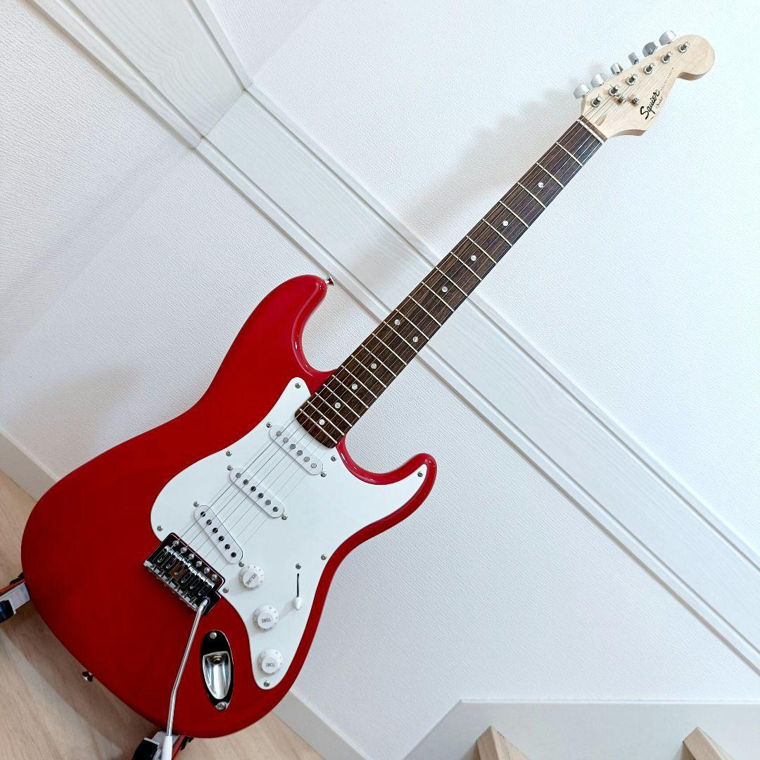 メンテ済】Squier エレキギター ストラトキャスター ダコタ