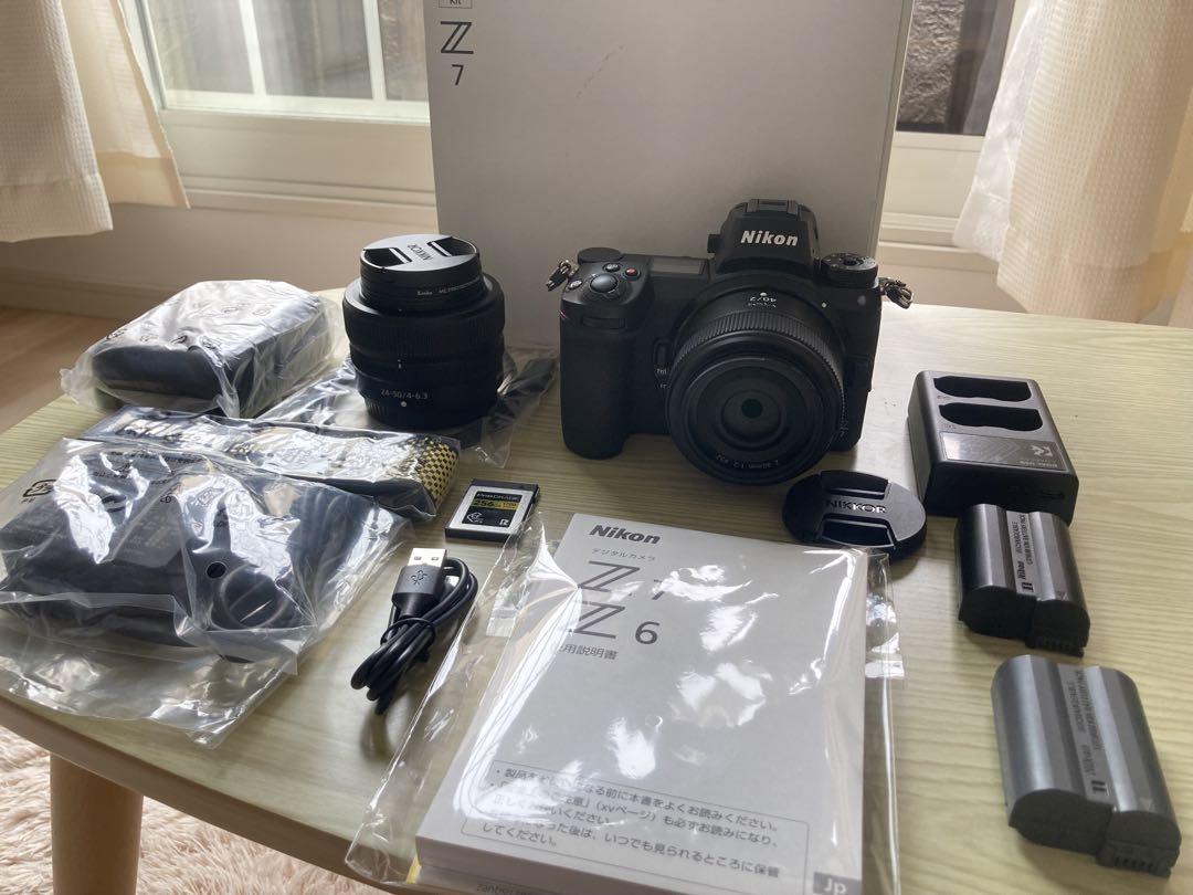 Nikon Z7 +40mmF2 +24-50mm セット Nikon Z7 +40mmF2 +24-50mm セット（Nikon ニコン「Z Zf 40mm F2
