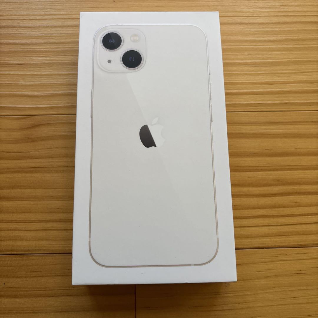 Apple iPhone 13 ホワイト　128G 箱付き Apple iPhone 13 ホワイト 本体 128GB - メルカリ
