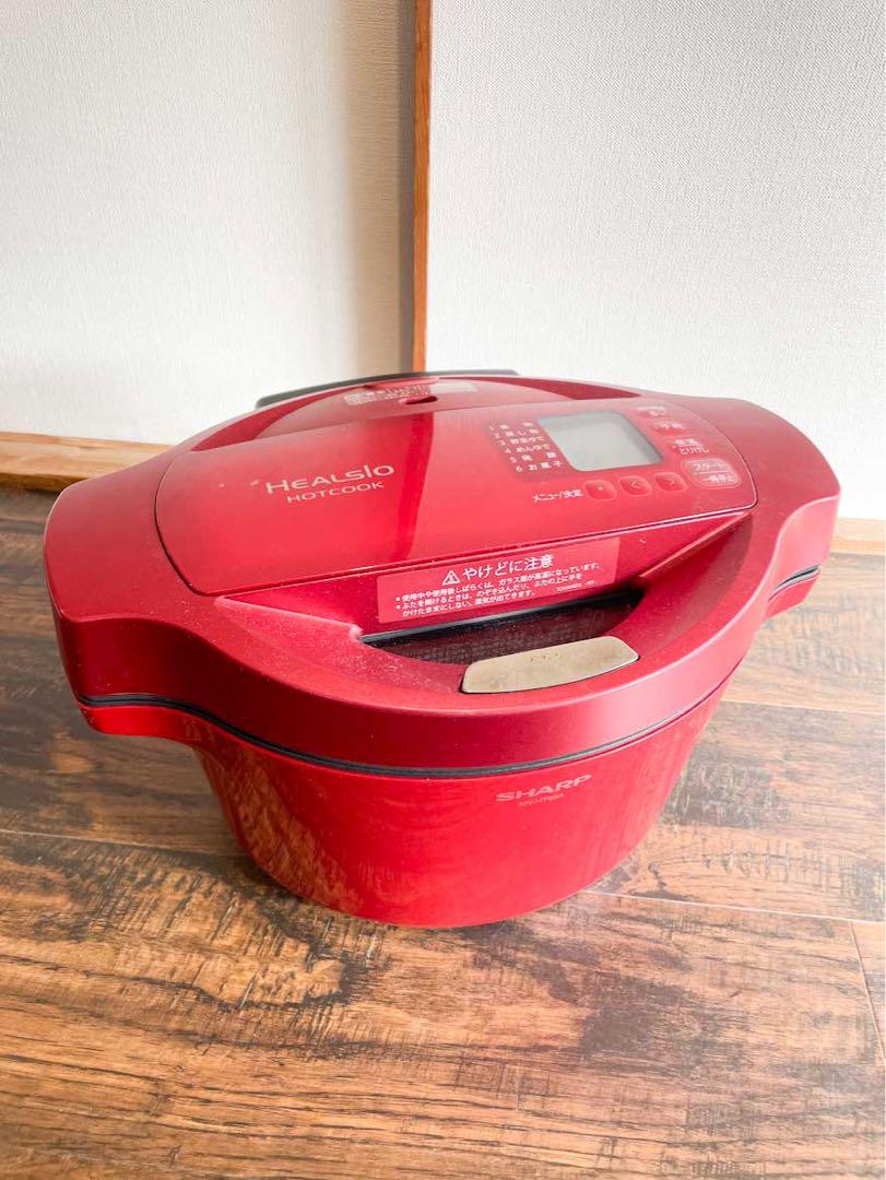 美品】SHARP ヘルシオホットクック KN-HT99A-R（美品】SHARP