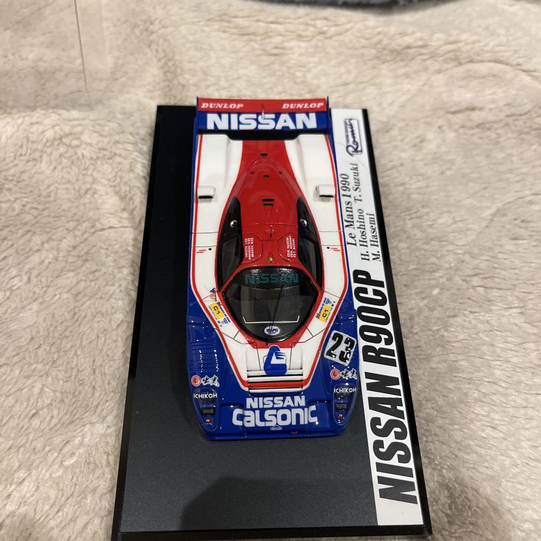 ガレージロム　NISSAN R90CP 1990年ルマン ミニカー ガレージロム NISSAN R90CP 1990年ルマン ミニカー（IG1066 1/43