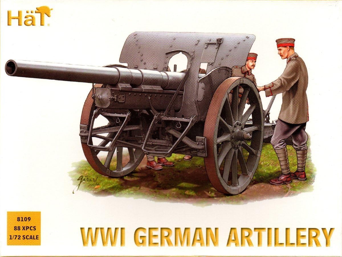 WWI ドイツ砲兵 1/72 ハット（W帝政ドイツ軍/プロイセン王国