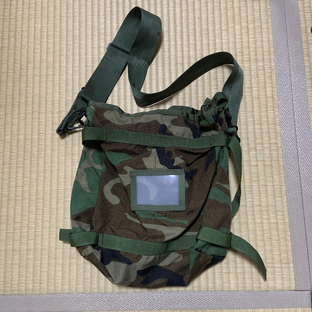 ラジオバッグ　woodland camo radio bag エラー品　希少 ラジオバッグ woodland camp radio bag エラー品 希少（USGI