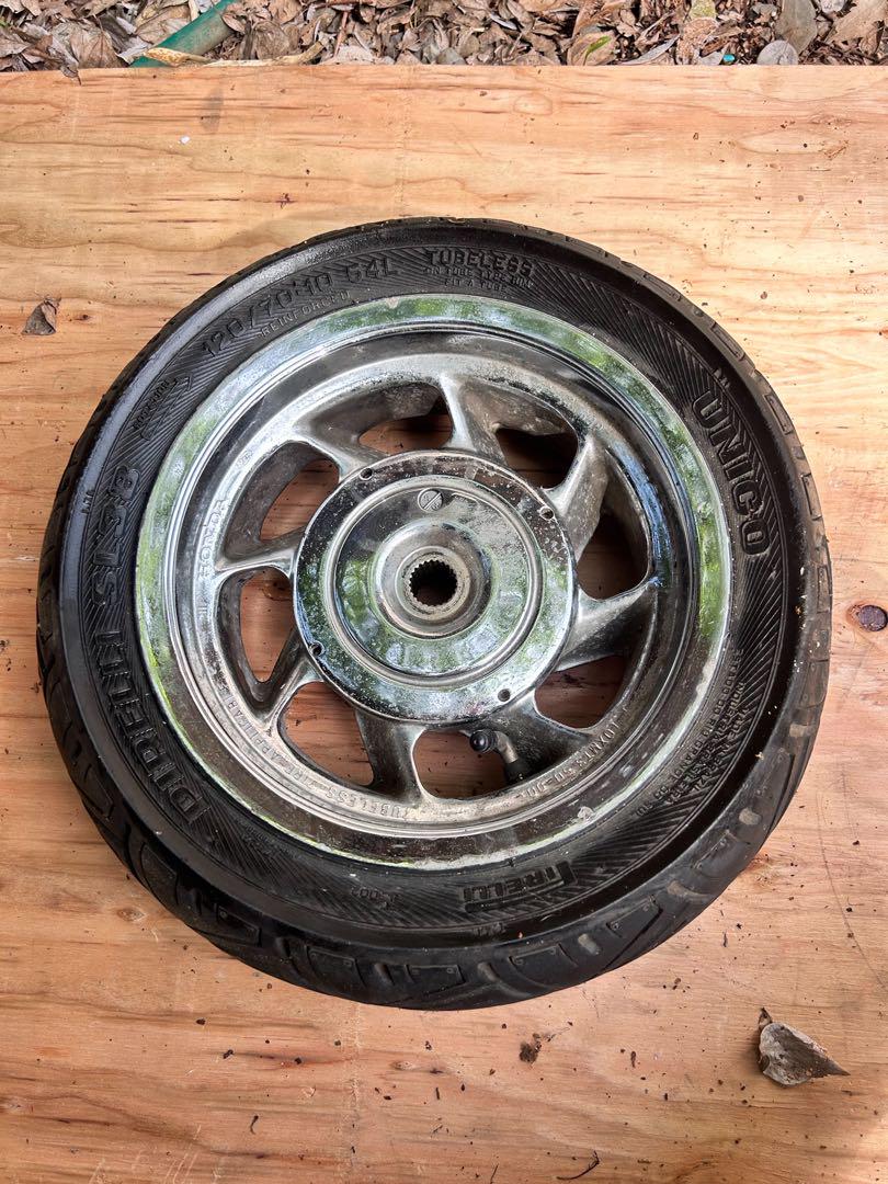【G-SPEED G-05】新品アルミホイール12×3.5J+42 100/4 overjap_mkwfin00002