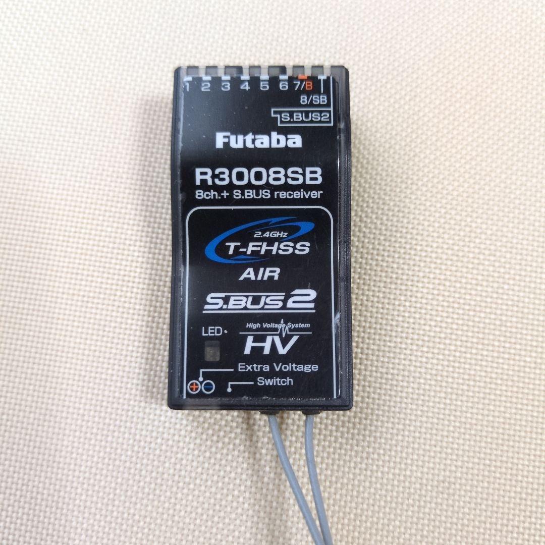 Futaba R3008SB 8ch S.BUS受信機（RC送信機でESCを制御する方法