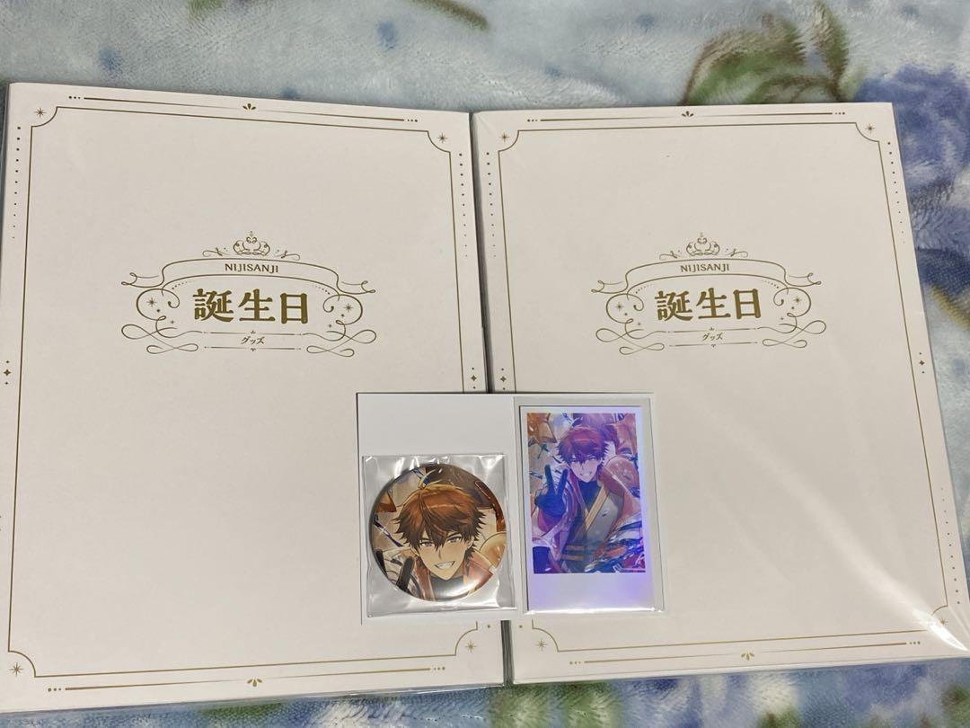 北見遊征誕生日グッズ 2024 A5アクリルパネル B2布ポスター 缶