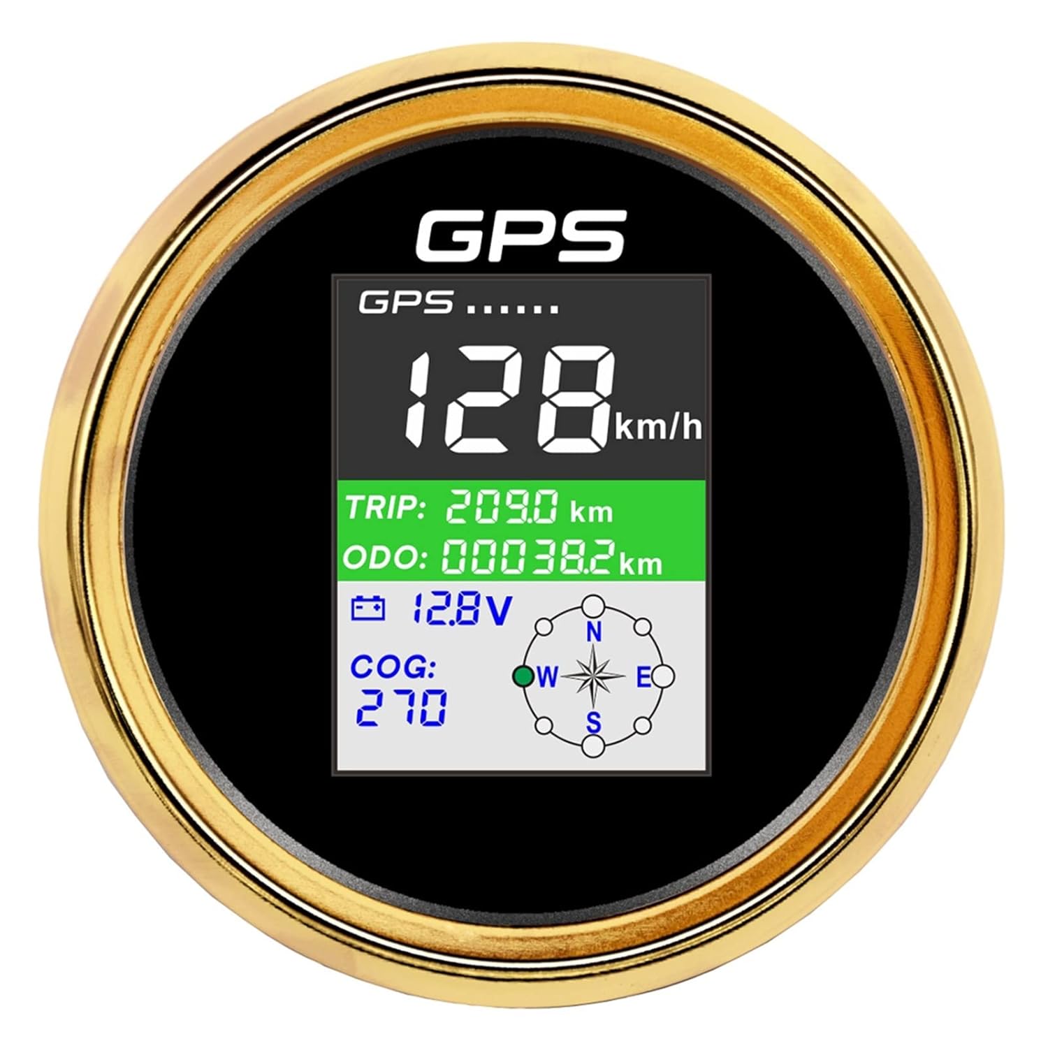 QTSPGUVBH(小さな店) 8.5mm GPSSpeedometer + Sensor Odometer