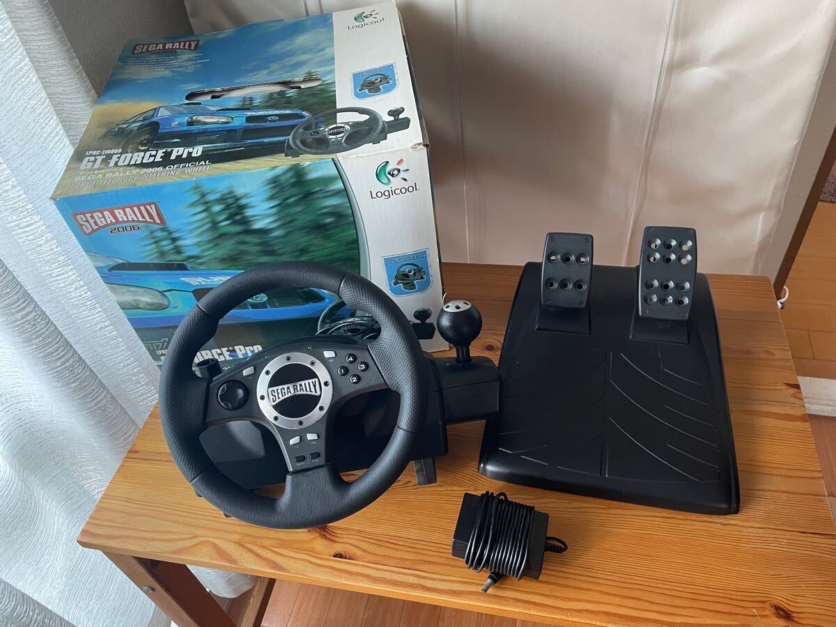 ロジクール Logicool GT FORCE Pro ハンドルコントローラー Amazon | GT Force Pro | コントローラー（ハンドル
