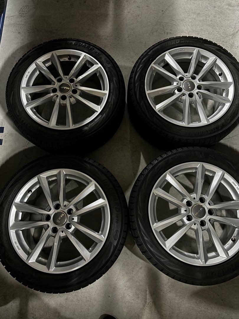 取付対象】245/40R18<BR> スタッドレスタイヤ ホイール4本セット