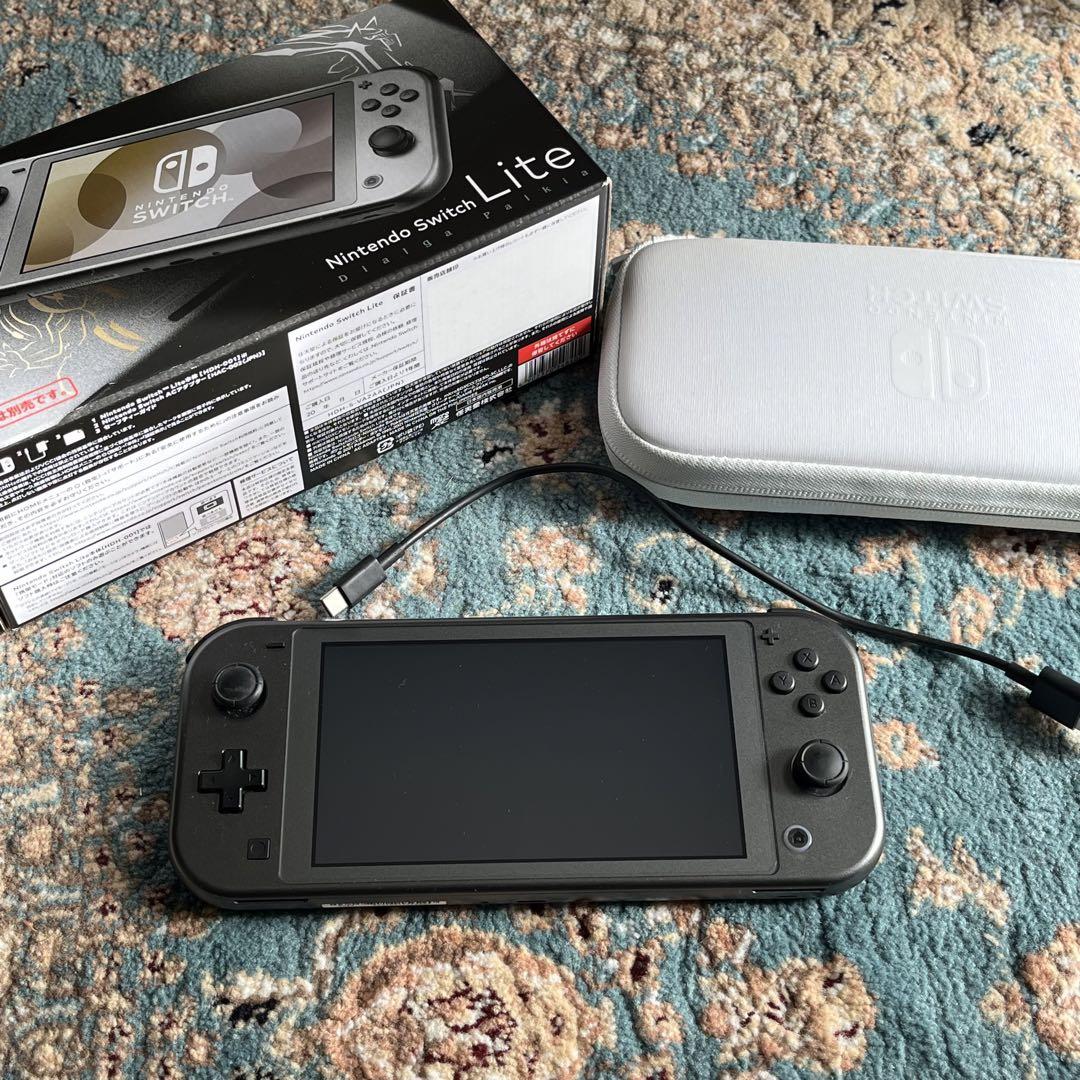 Nintendo Switch Lite グレー ポケモンデザイン　ケース付き Nintendo Switch Lite ポケモンデザイン - メルカリ