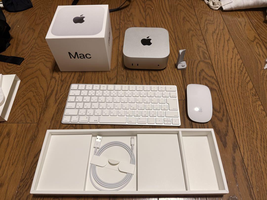 Apple Mac mini M4 + キーボード + ひよ マウス