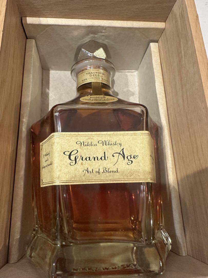 希少 Nikka Whisky Grand Age Art 穿た of Blend