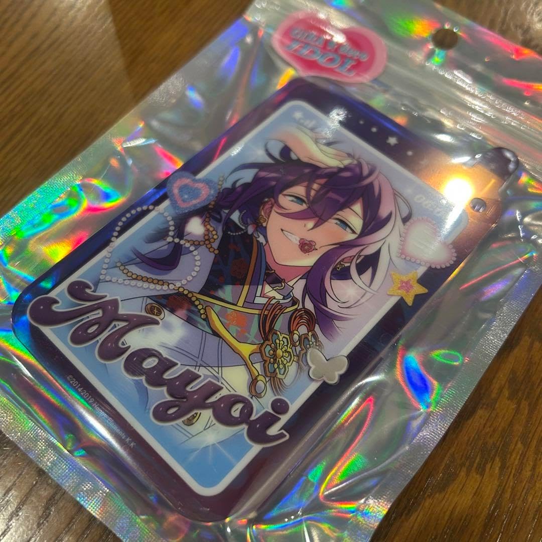 あんスタ　GIRA☆デコ　ギラデコ　ガラケーアクスタ　タイルチャーム　鳴上嵐 GIRA☆デコ】ガラケーアクスタ（Rhythm Link／NEW DIMENSION