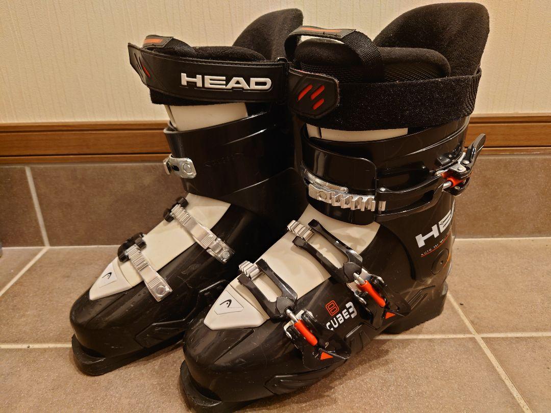 HEAD ヘッド スキーブーツ CUBE3 28-28.5cm HEAD スキーブーツ CUBE3 8 28〜28.5cm（スキーブーツ 28.5cmの