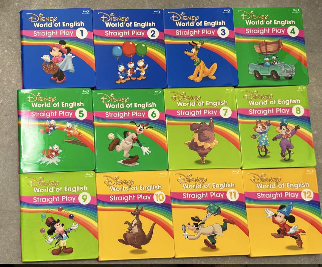 知育玩具 Disney World of English Straight Play DWE教材：Straight Play系列】 充滿迪士尼有趣角色的故事作為