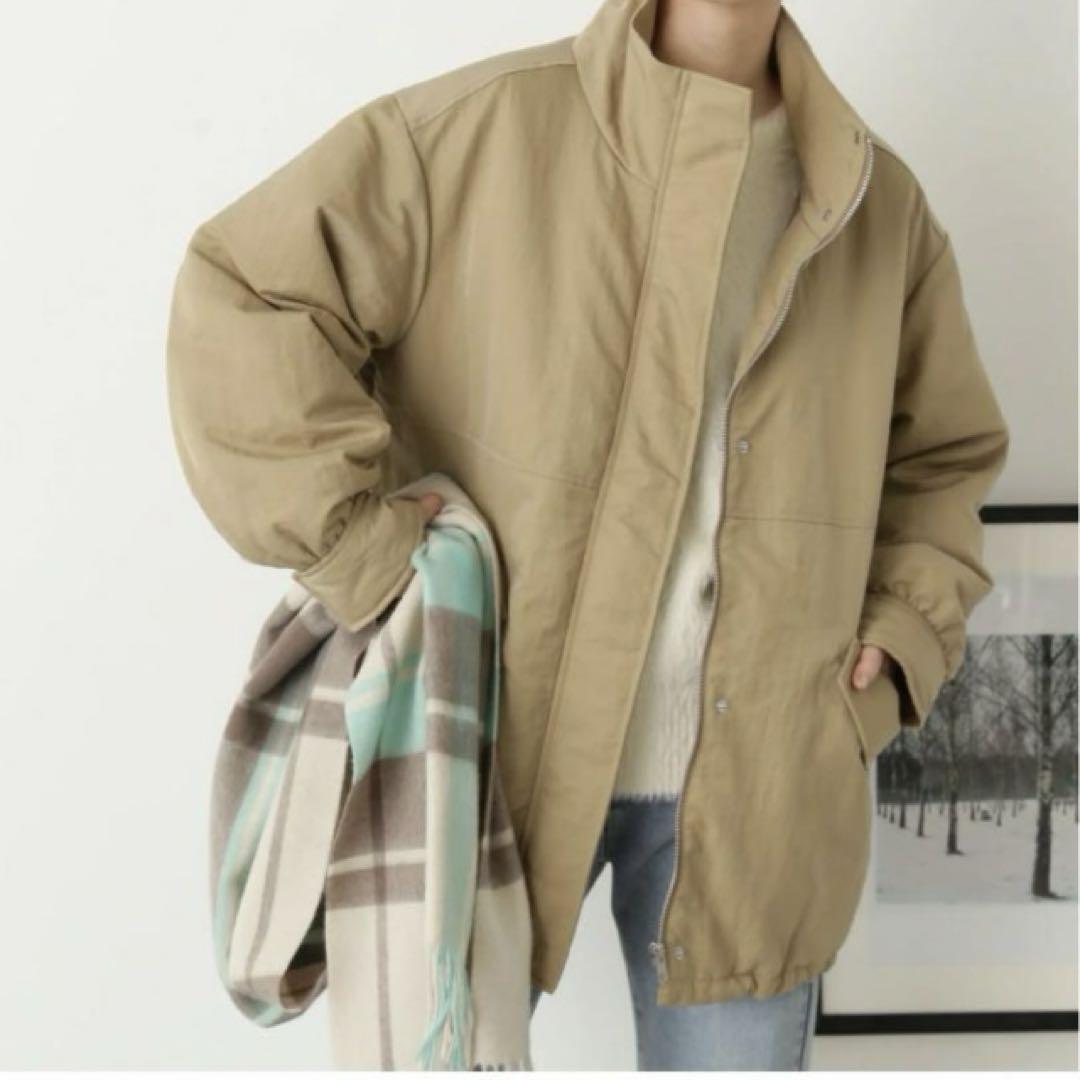 N. ぶった斬っ Natural Beauty Basic スタンドネック中綿ブルゾン