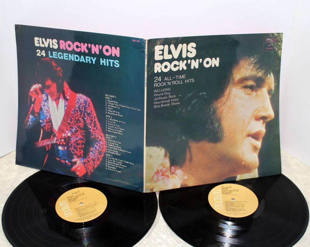 エルビス・プレスリー Elvis vs. 13 ピンクレコード LP f93beff2d681a7078b287dcf44186f