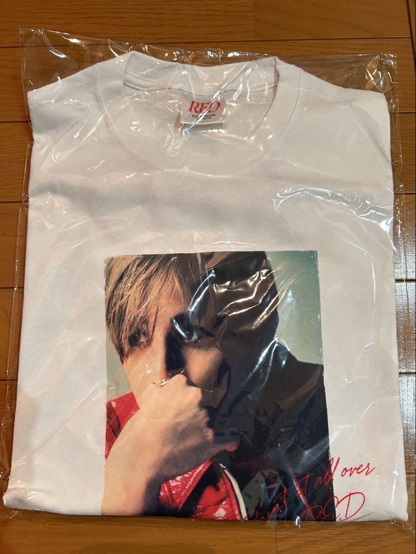山田涼介サイズのTシャツ RED ソロコン ツアーT 山田涼介 ソロコンRED Tシャツ - メルカリ