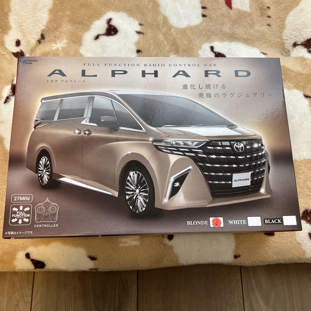 アルファード40　ラジコン　黒 楽天市場】最新型【2023年式 4代目 トヨタ アルファード RC