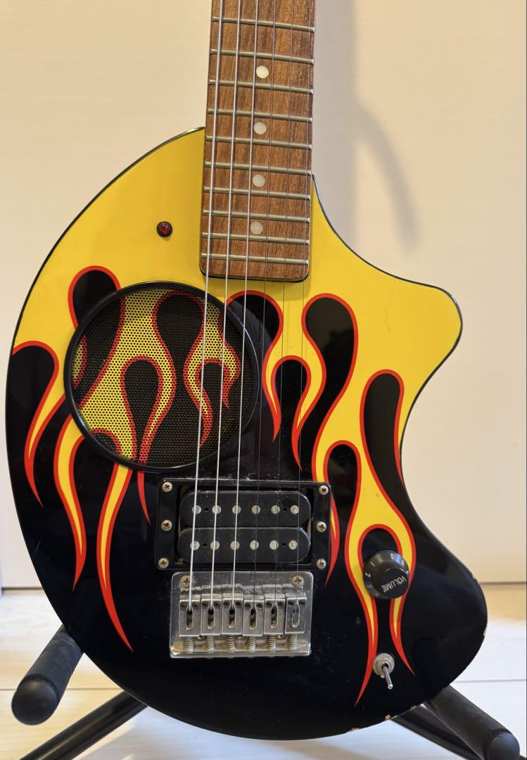 FERNANDES ZO-3 エレキギター　ファイアーパターン【ジャンク】 FERNANDES ZO-3 エレキギター ファイアーパターン【ジャンク