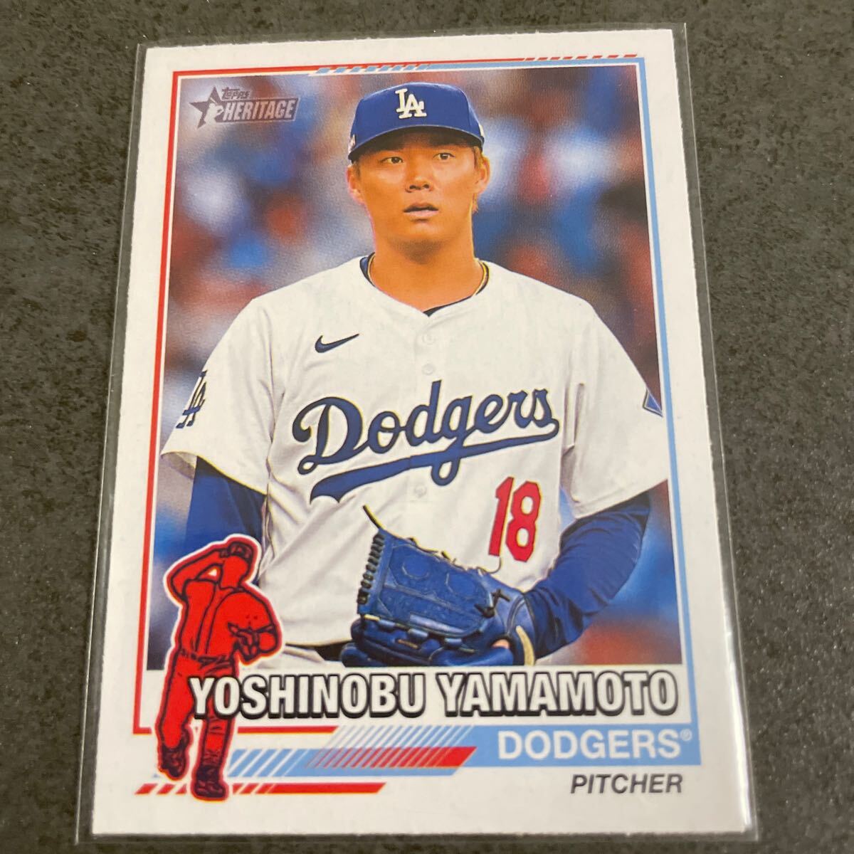 山本由伸(yoshinobu yamamoto)最高インサート50枚限定ゴールド Topps カリカリ heritage 2025 YOSHINOBU YAMAMOTO 山本由伸