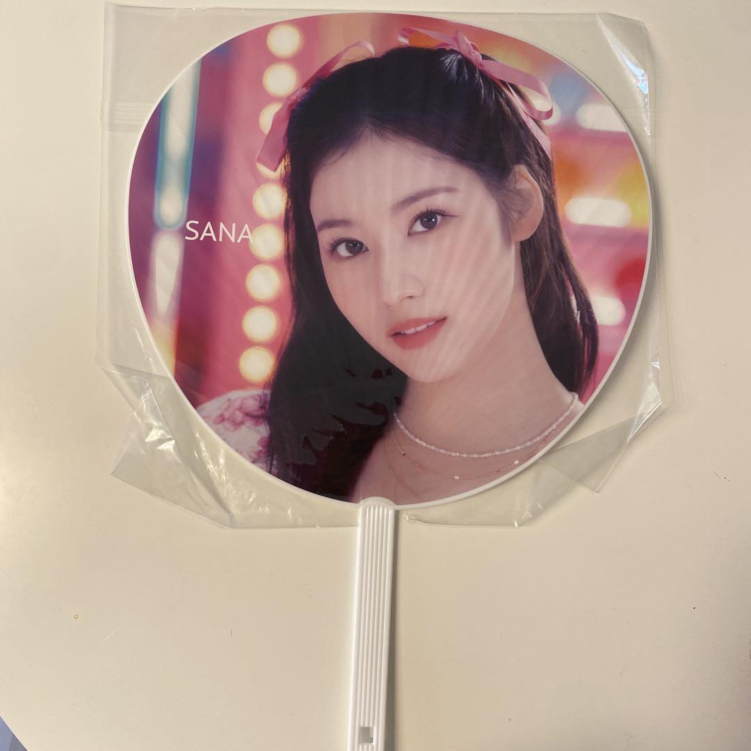 未開封 TWICE SANA 磨き込ま サナ うちわ ONCE DAY 2022