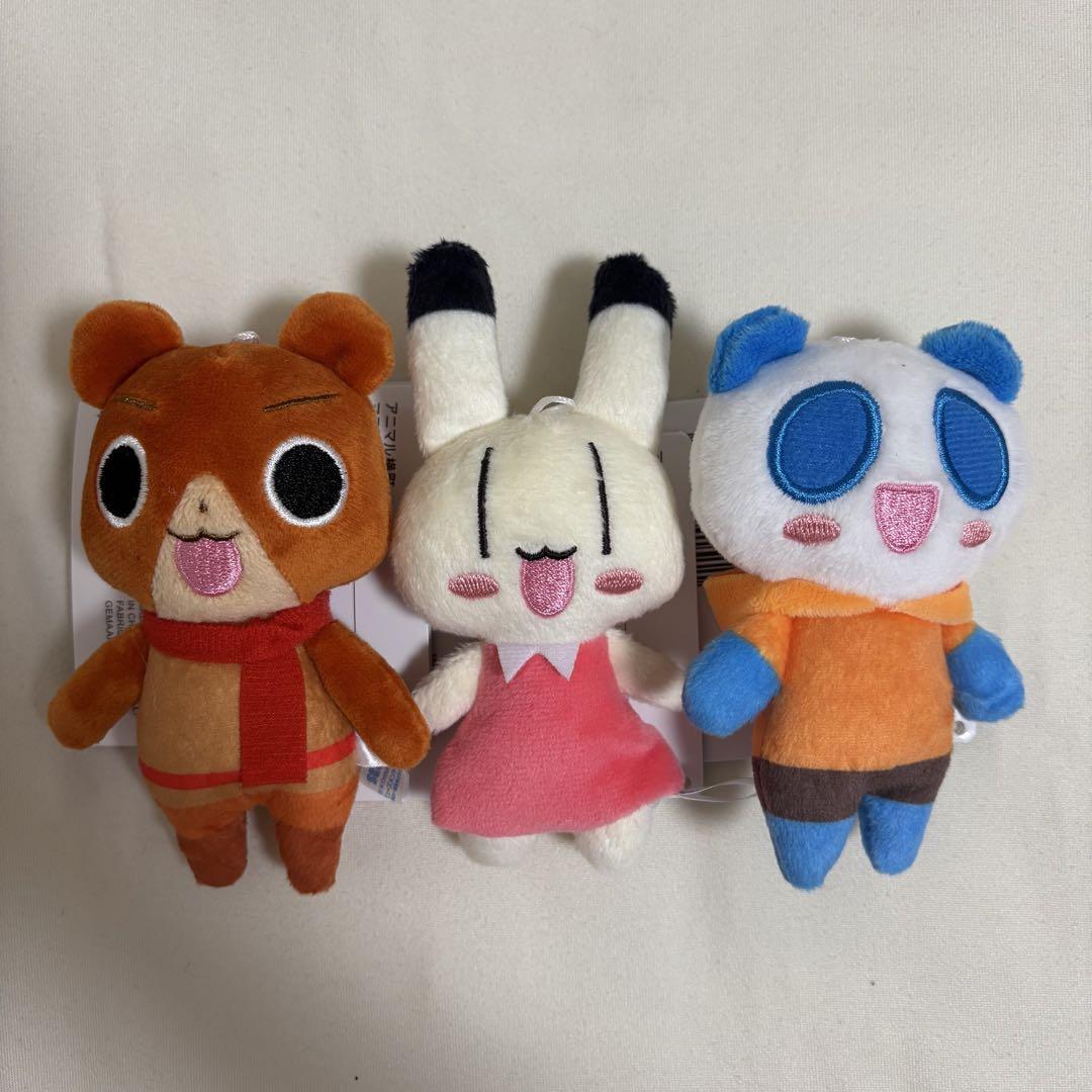 アニマル横町 マスコット 3種セット イヨ ケンタ イッサ 書き直さ
