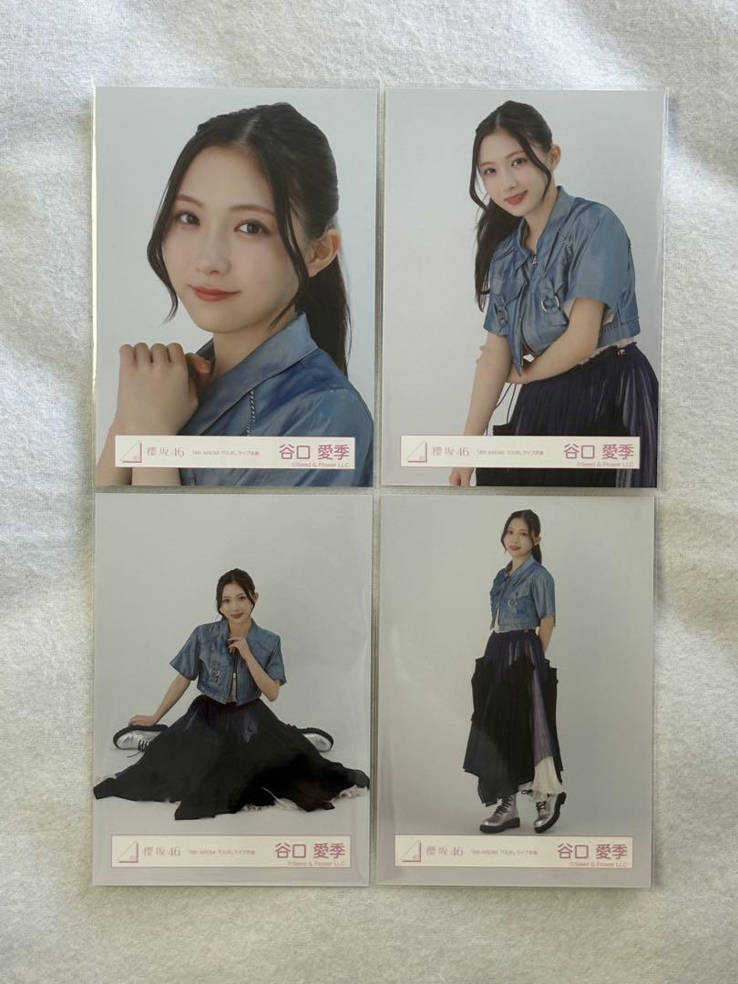櫻坂46 生写真 4thアリーナツアー ライブ衣装 谷口愛季 おろせ