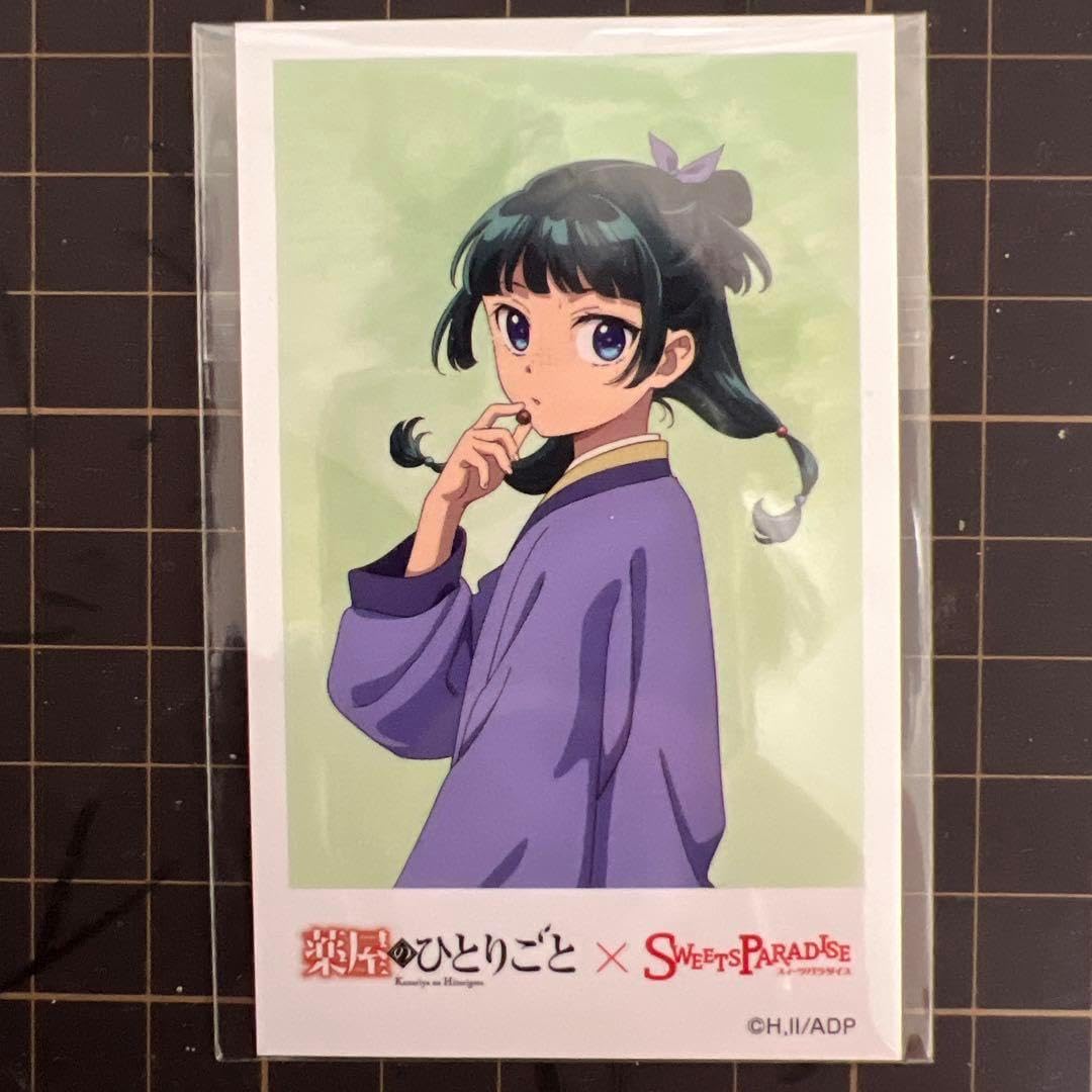 薬屋のひとりごと トレーディングフォト風カード スイーツパラダイス 未開封×10 未開封 薬屋のひとりごと トレーディングフォト風カード