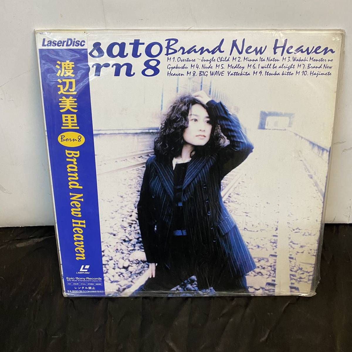 LD 渡辺美里 Misato Born まくっ 8 Brand New Heaven レーザー