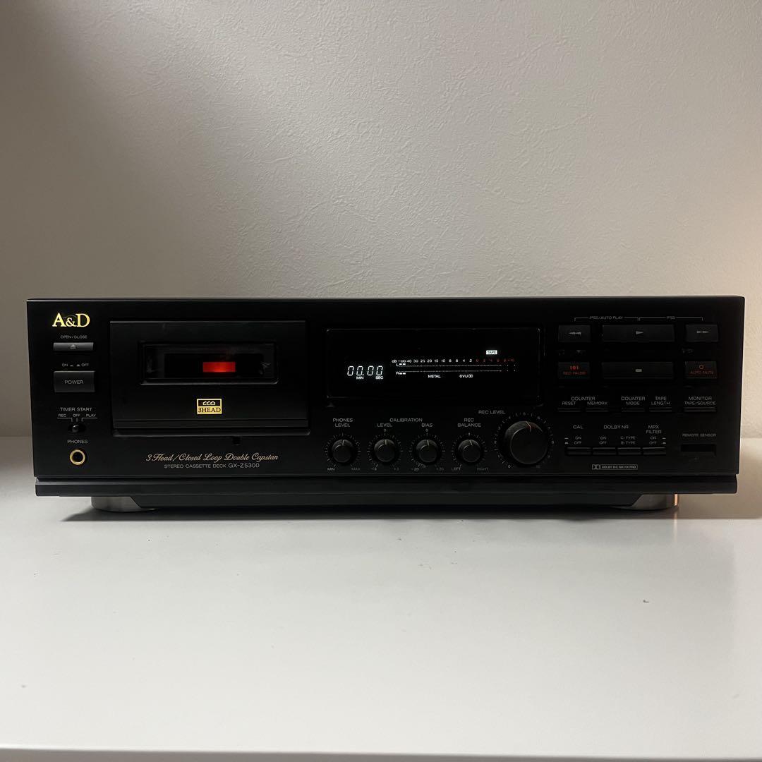 カセットデッキ A&D GX-Z5300 A&D GX-Z5300の仕様 アカイ/赤井