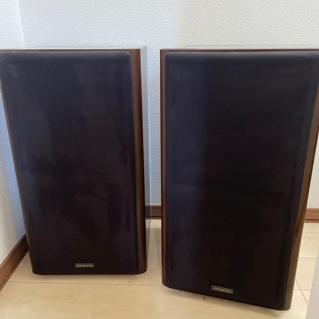 ジャンク品】ONKYO オンキョー D-77RX スピーカーペア（onkyo d