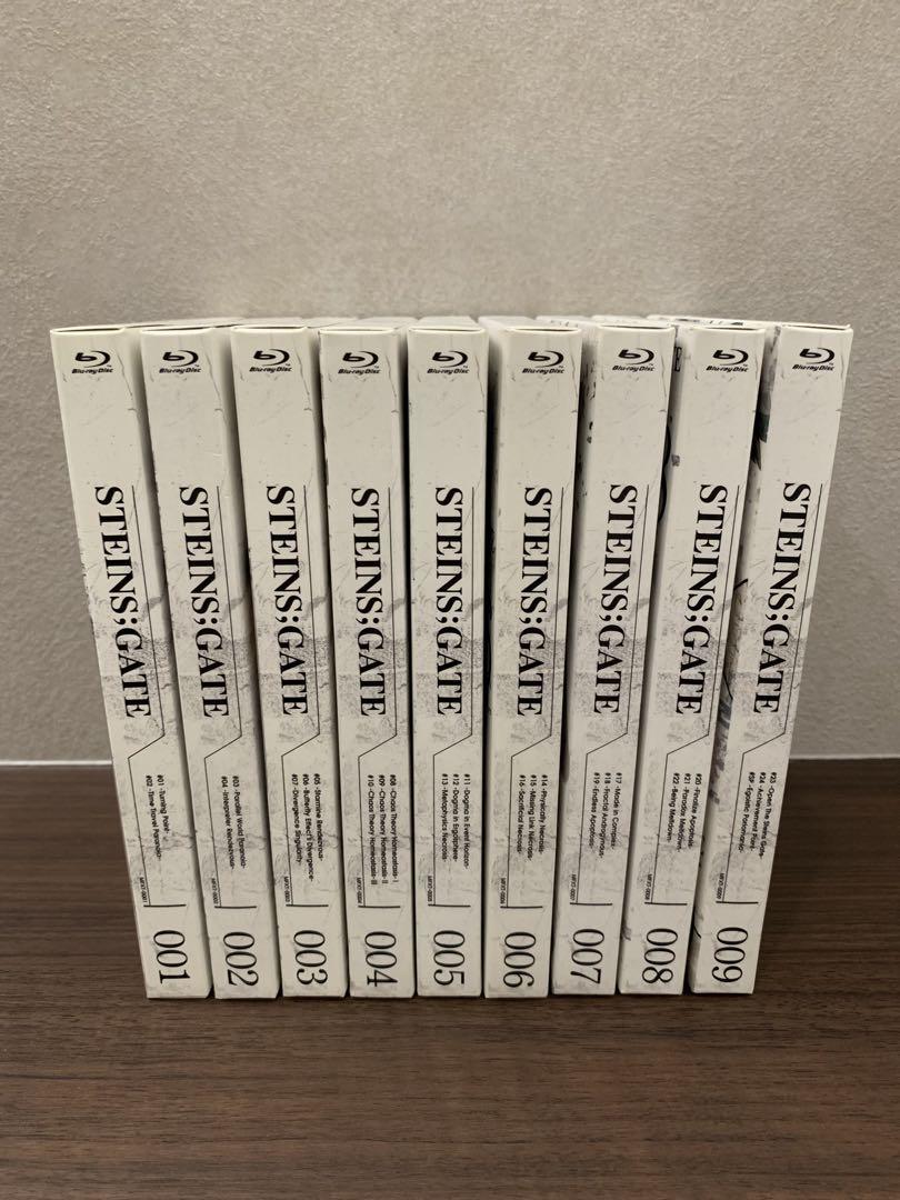 STEINS;GATE シュタインズゲート　Blu-ray DVD 1〜9巻 Amazon.co.jp: STEINS;GATE Vol.9【初回限定版】 [Blu-ray