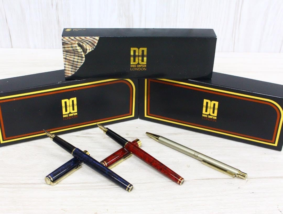 【修理必要】万年筆　4本セット（14K 3本） △/3本セット DAKS 14Kペン先 万年筆 ボールペン（パイロット