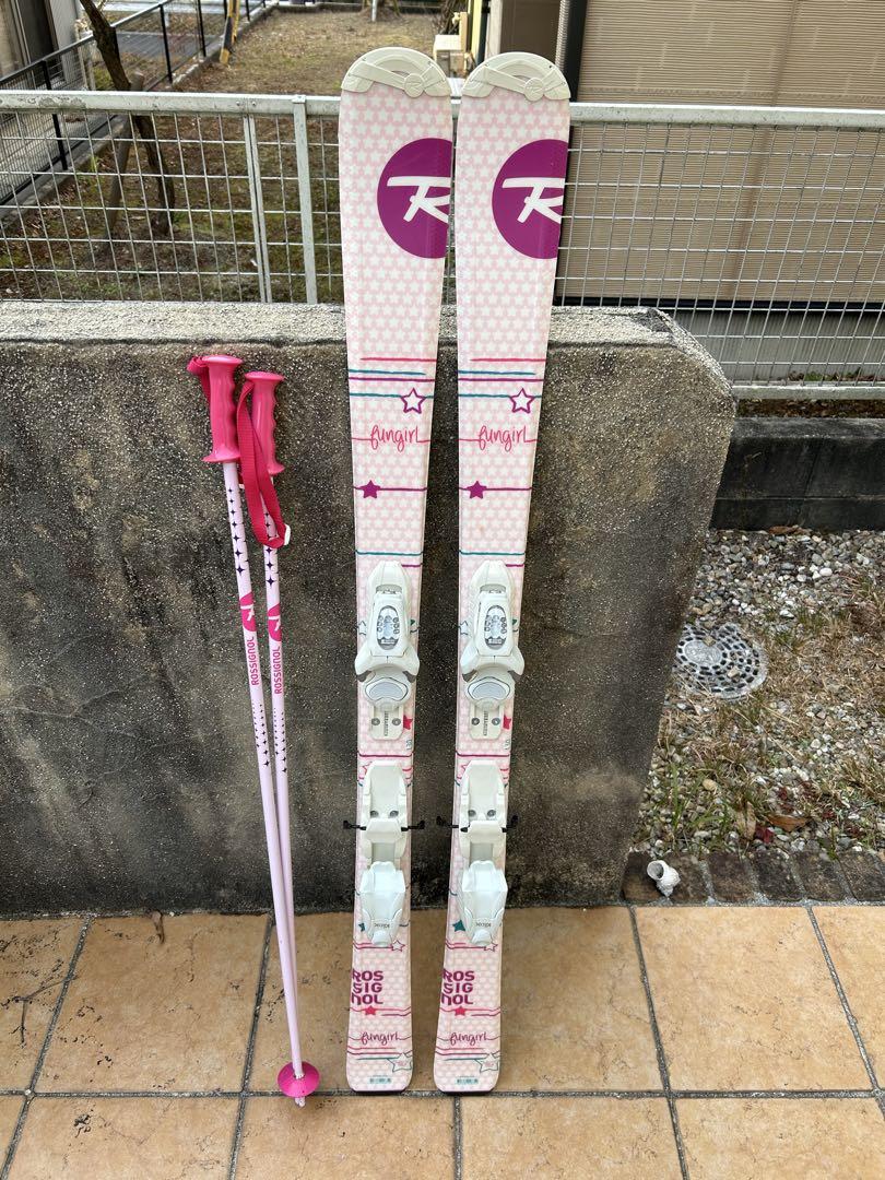 ロシニョールFUNGIRL スキー板130cm、ストックのセット 楽天市場】ロシニョール ファンガールの通販