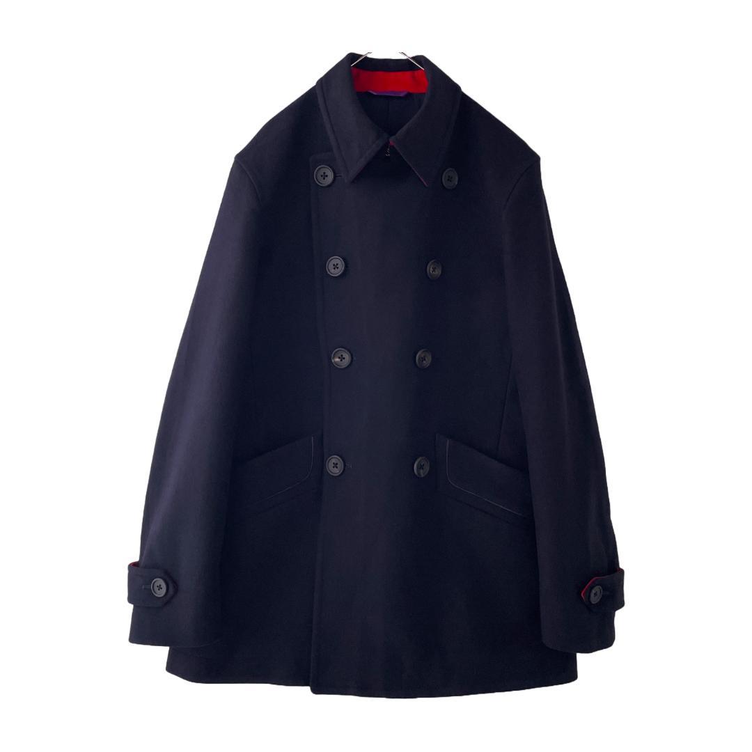 Paul Smith collection デザインピーコート ダブルブレスト Paul Smith collection デザインピーコート ダブルブレスト